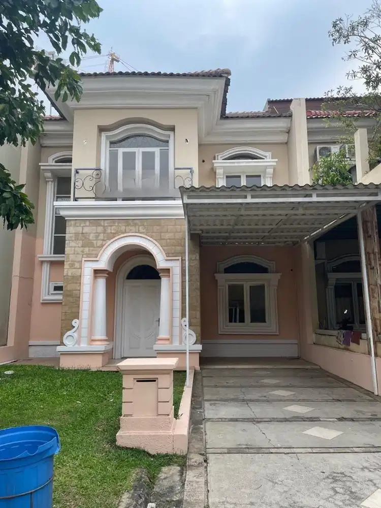 Disewa Cepat Rumah Rapi Siap Huni di Cluster Monaco Gading Serpong