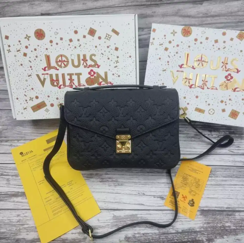 TAS LV METIS MONOGRAM EMBOSSED ORIGINAL LEATHER
