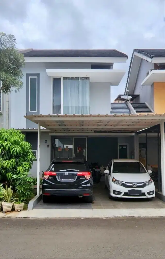 Rumah cantik modernland tangerang selangkah ke pintu toll, bisa KPR