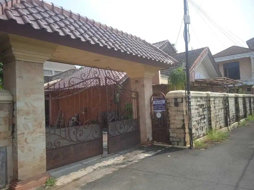 Dijual rumah di jalan ismail kebayayoran lama dekat gandaria