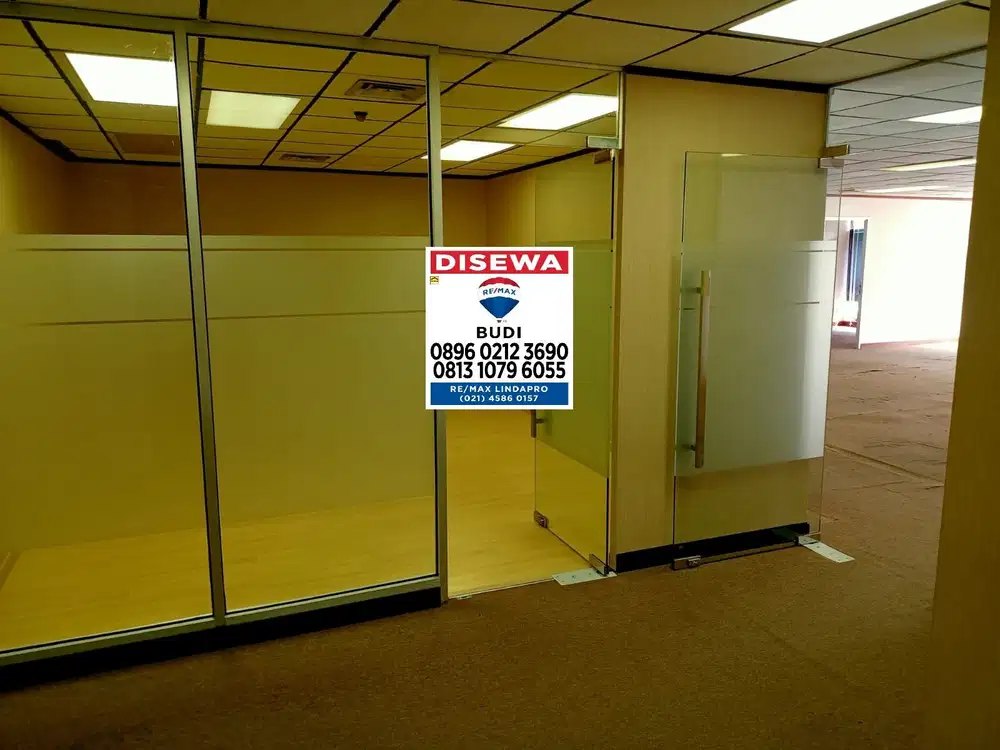 Disewa kantor office space LB 50 m2 sd 500 m2 lt 2-5 Kuningan Jaksel