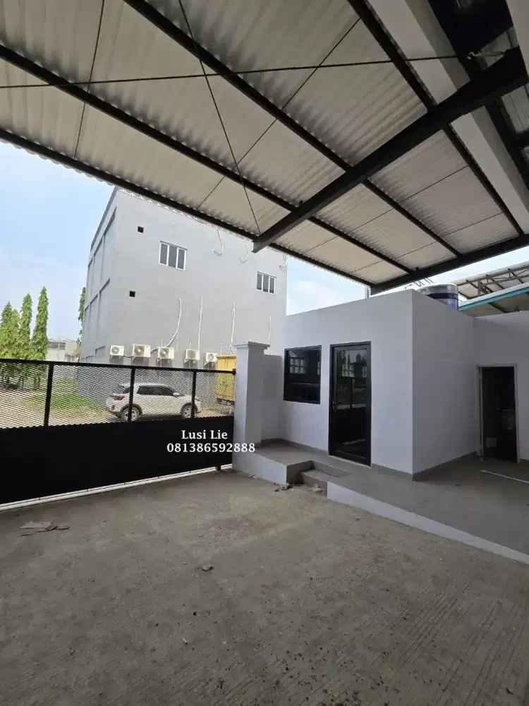 Gudang baru Daan Mogot Tangerang, luas 3.350 m, 3 lantai