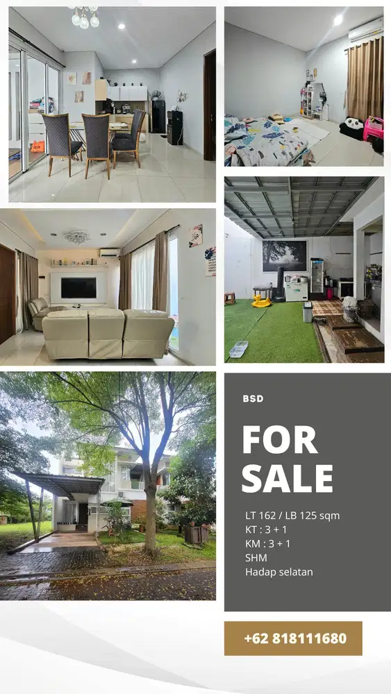 Dijual rumah siap huni The Eminent -  cluster Ingenia BSD City