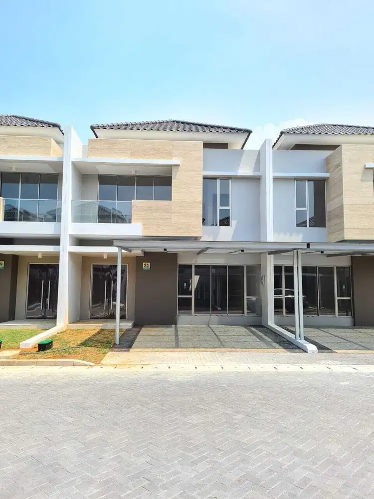 Rumah Golf Island PIK Uk 8x20 Palm Hrg 6,3m Bisa Kpr Ready