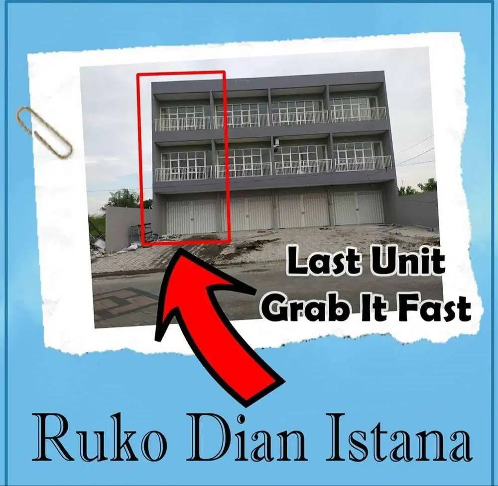 Ruko Kompleks DPRD Dekat Dian Istana Surabaya Barat