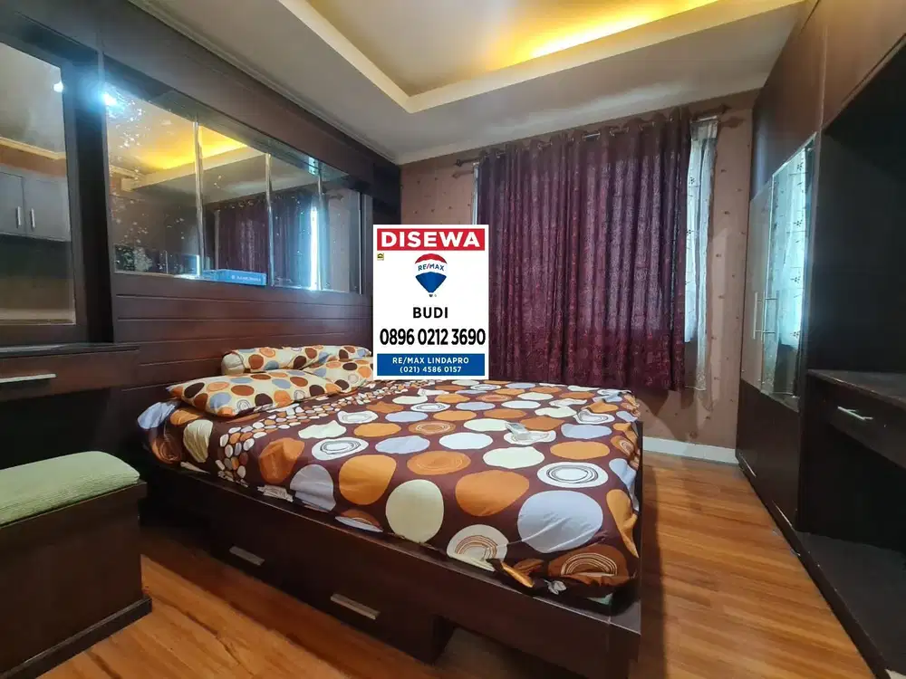 Sewa apartemen city home MOI Kelapa Gading Hawaiian Bay 2 KT Furnish