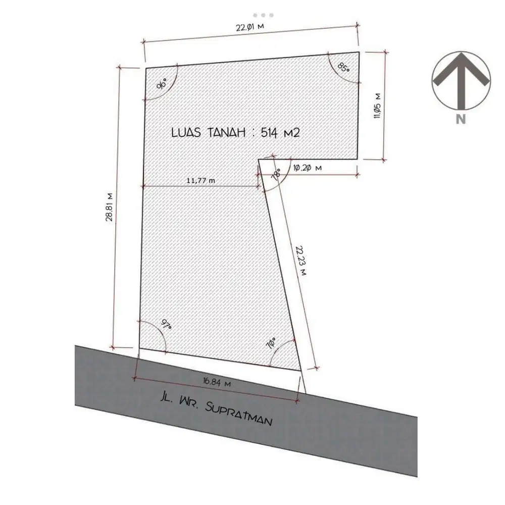 Dijual Cepat Tanah Hadap Jalan Raya Cocok Untuk Usaha Di Ciputat