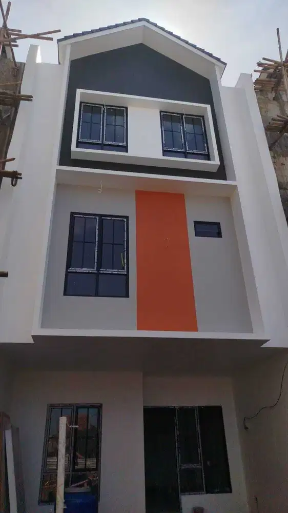 Cluster moderan minimalis jalan 2 mobil kawasan jatipadang psr minggu