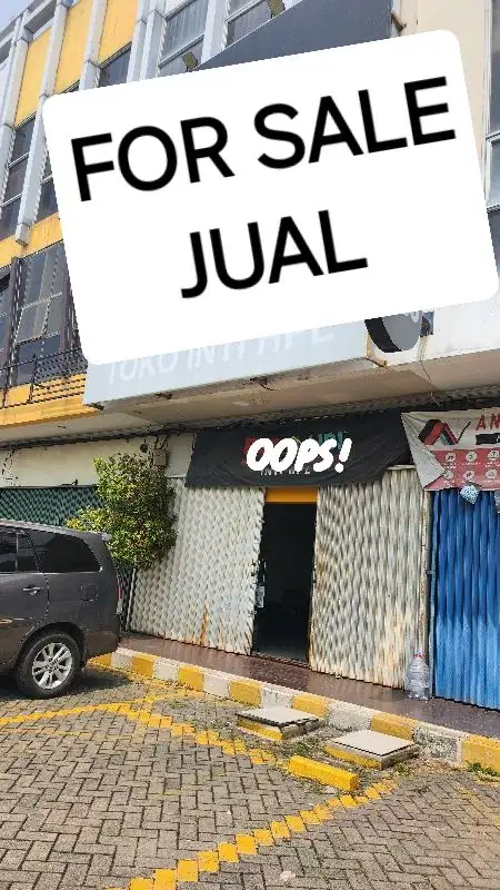 JUAL RUKO PINGGIR JALAN RAYA KONDISI BAGUS DI KARAWANG BARAT