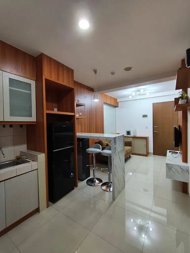 For Sale Apartemen Oak Tower Habis Renovasi Full Furnished FREE 2 AC