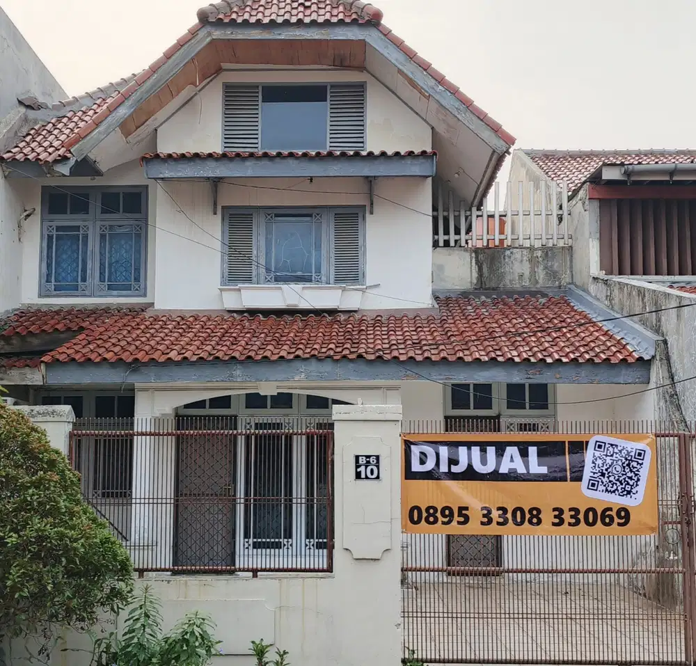 DIJUAL CEPATHITUNG TANAH RUMAH 2 LANTAI MAHKOTA SIMPRUG