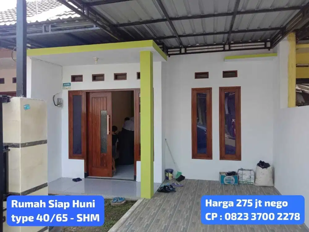 RUMAH SIAP HUNI 275 JT SURAT JELAS ANTI PENIPUAN