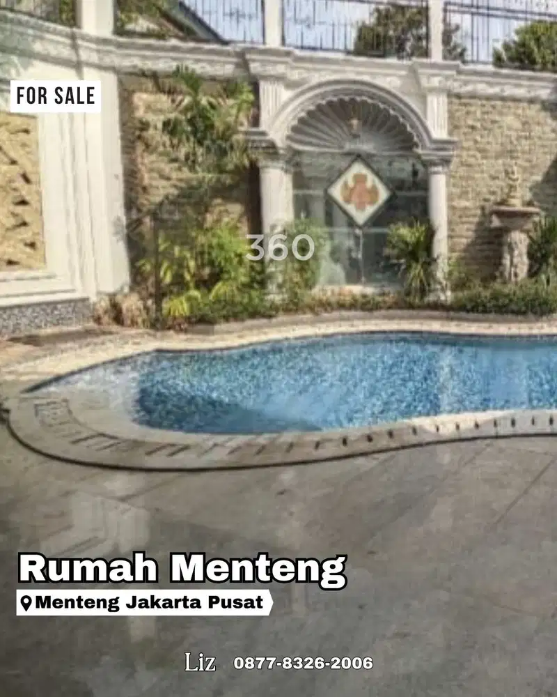 Dijual Rumah Menteng Di Jl. Prof Moch Yamin at Jakarta Pusat
