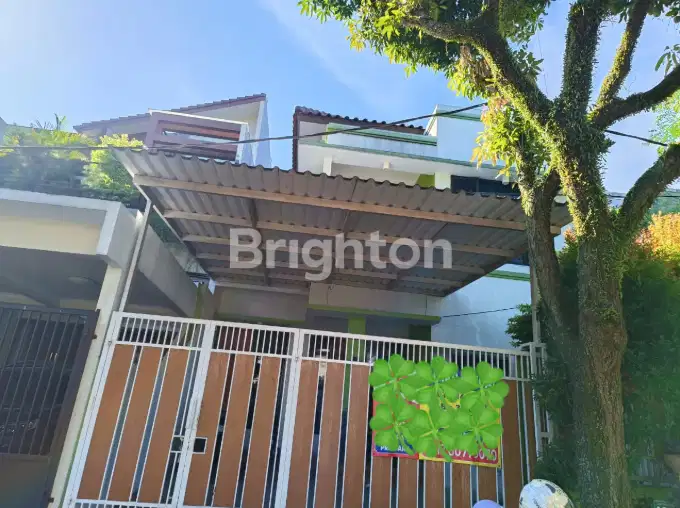 DIJUAL RUMAH 2 LANTAI SIAP HUNI LINGKUNGAN ASRI DEKAT STASIUN BOGOR