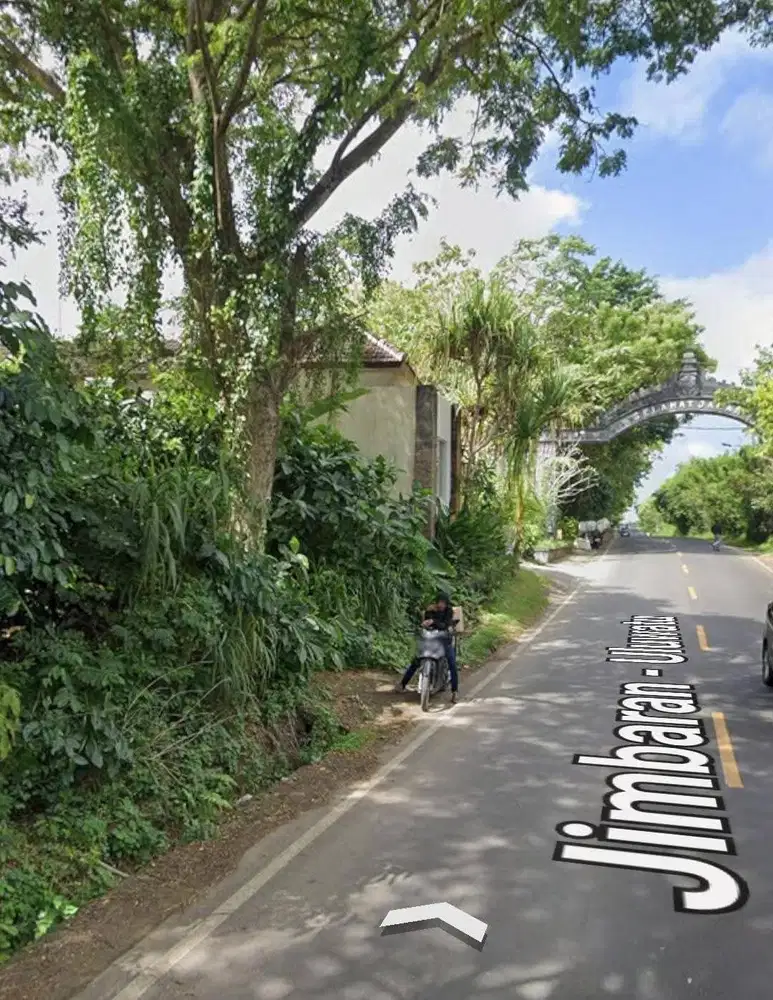 Tanah premium 5are raya utama nyang nyang uluwatu jl 10mtr dkt pantai