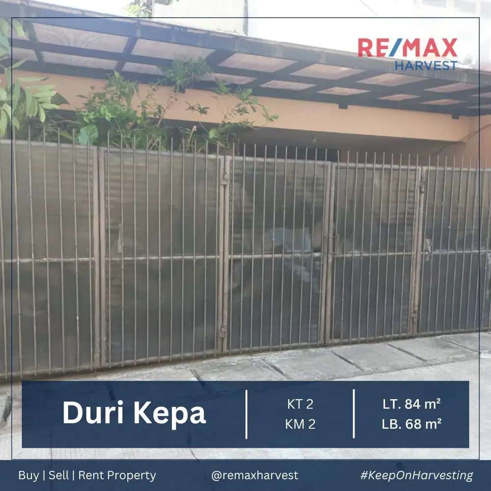 DIJUAL SANGAT MURAH RUMAH MINIMALIS SIAP HUNI DURI KEPA JKT BARAT