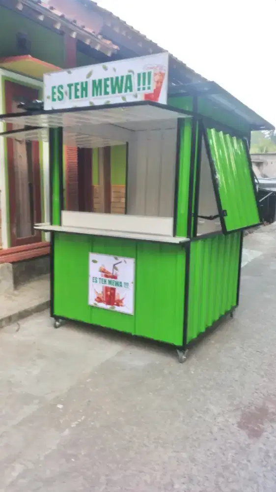 Gerobak both esteh manis