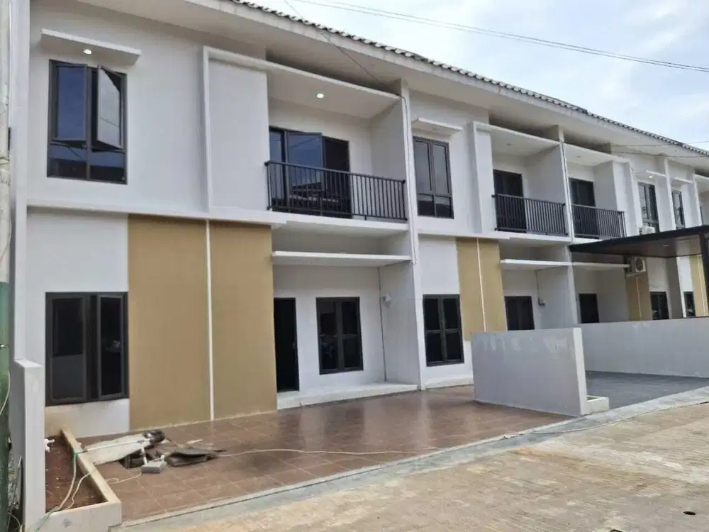 Dijual rumah baru cluster di jatibening dekat akses tol dan LRT