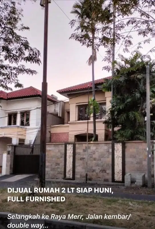 Dijual Rumah 2 lantai Siap huni Full Furnished Villa Galaxy