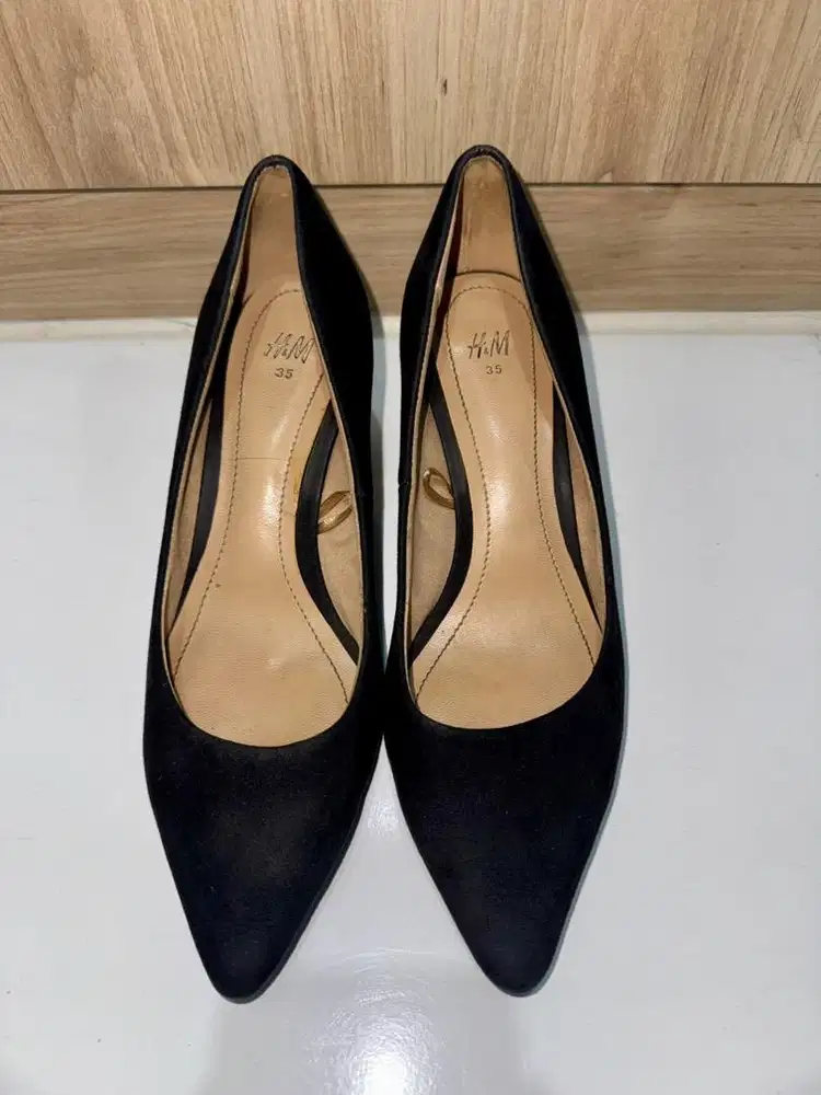 Sepatu Heels H&M Original Hitam