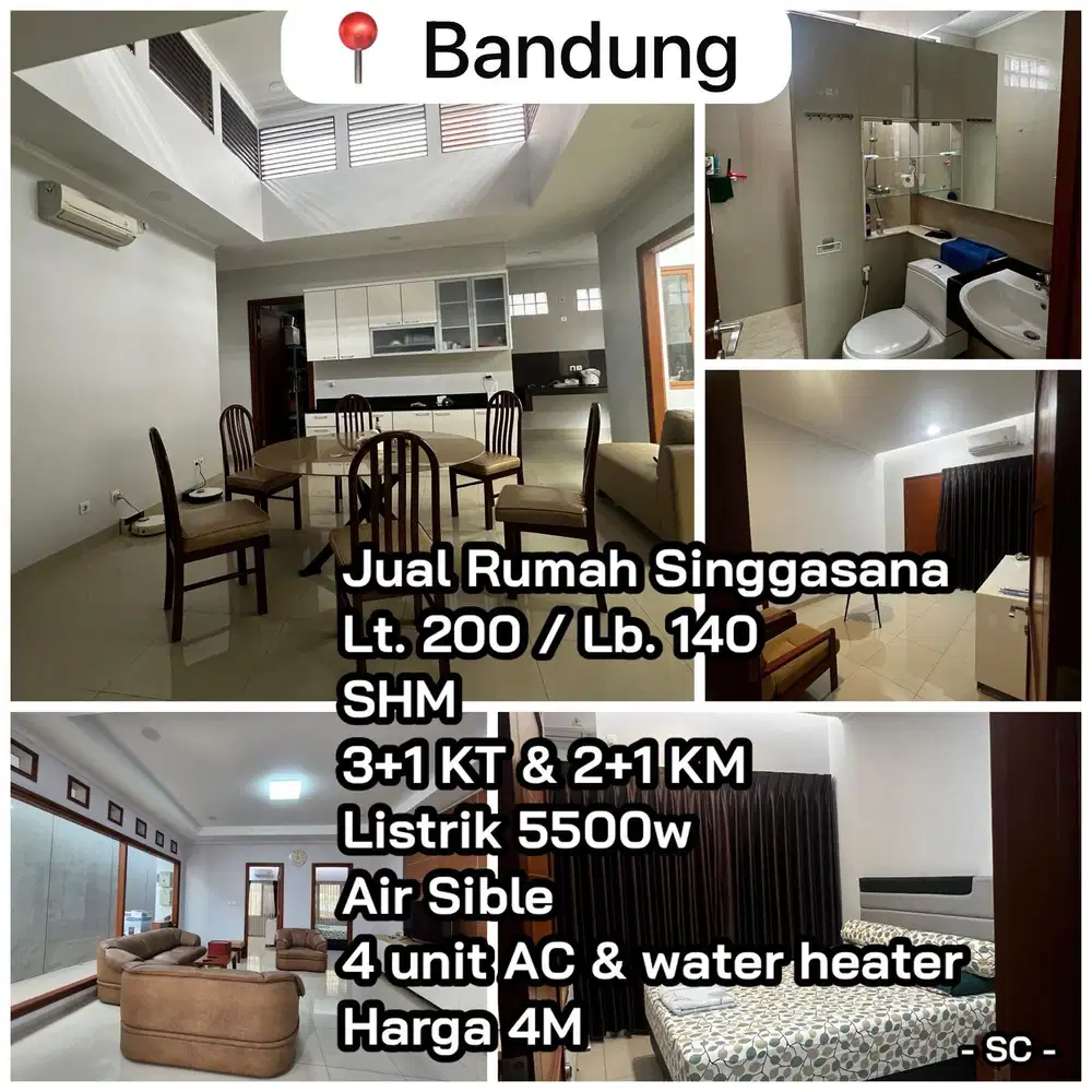Termurah! Rumah di Singgasana Bandung