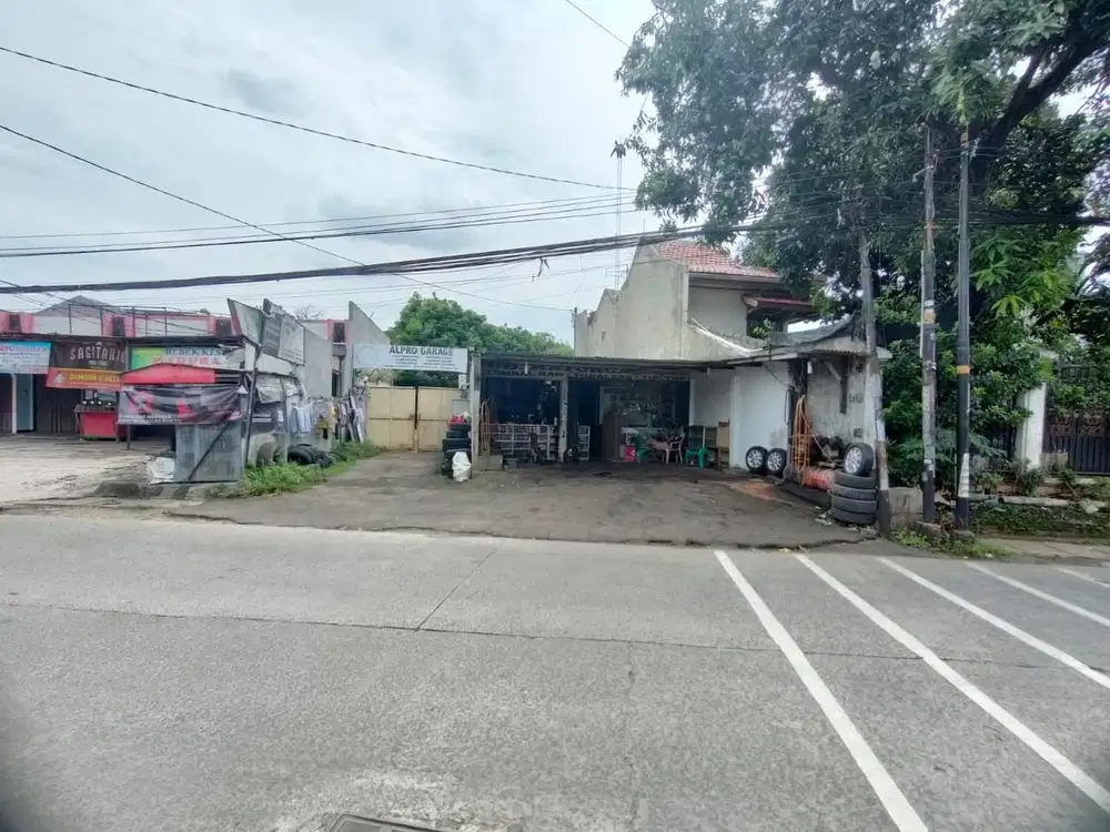 Dijual tanah ngantong  Jl raya kemangsari Bekasi