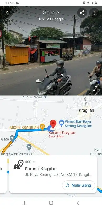 Dijual tanah dijalan nasional kragilan seranh banten