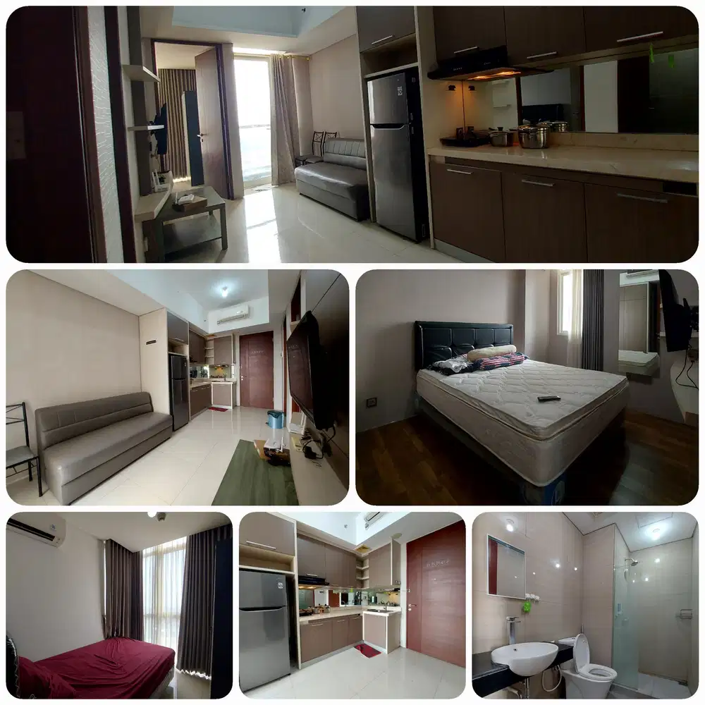 Sewa 2BR Furnish Apartemen Linden Marvel City Surabaya.