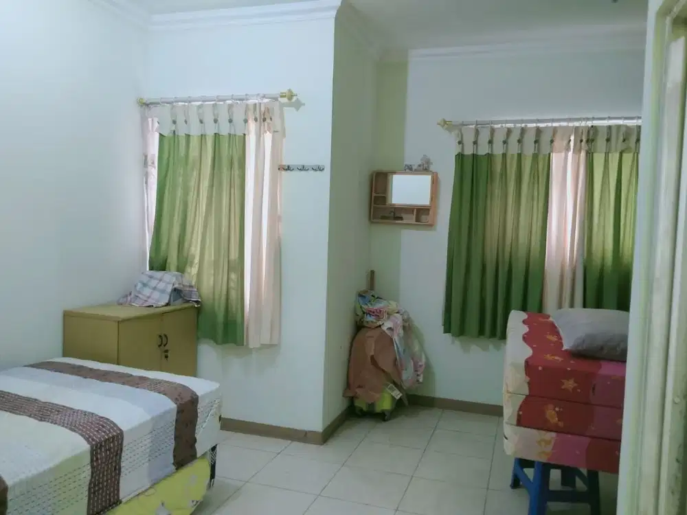 DIJUAL MURAH DAN CEPAT APARTEMEN CITY RESORT 3BR SUDAH JADI 2BR