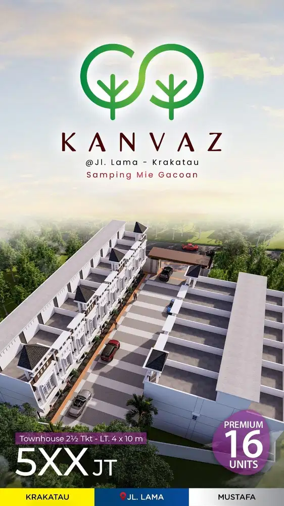 Komplek kanvaz jalan lama (krakatau)