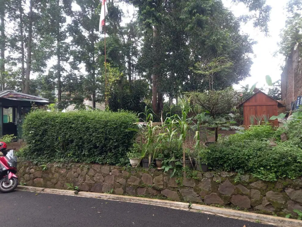 Tanah Kavling posisi hook Strategis di Cigadung view lapang golf