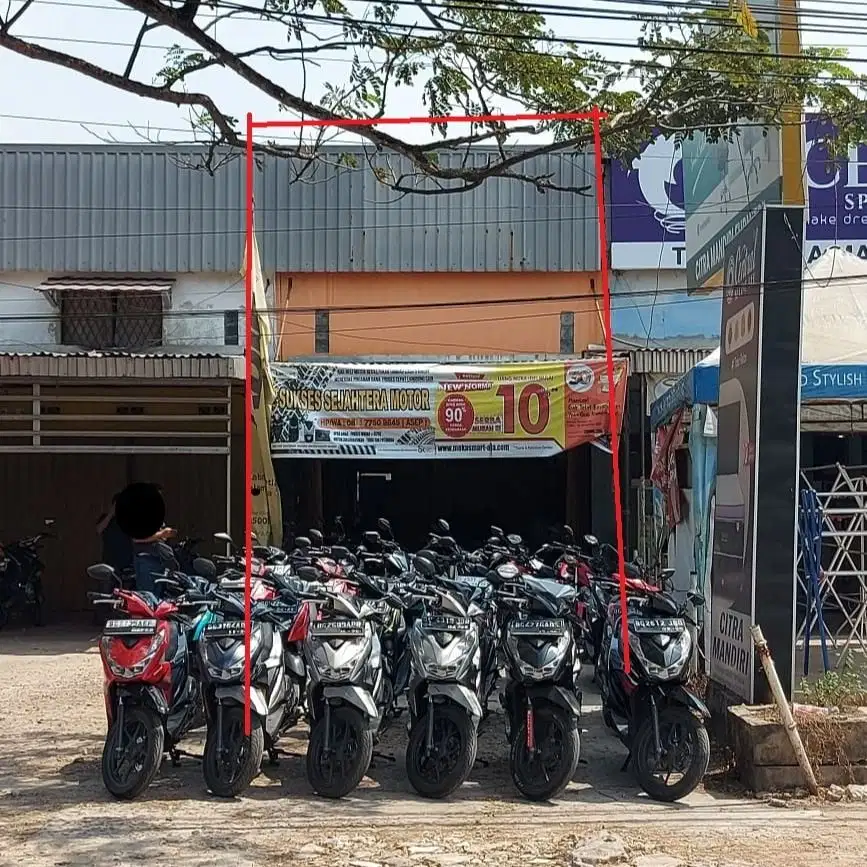 DIJUAL RUKO JALAN SIRNA RAGA ABIASAN PALEMBANG