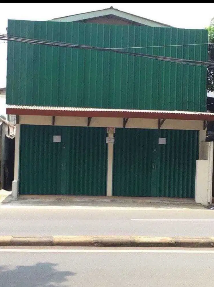 Dijual Ruko/Ruang Usaha 2 Lantai Pinggir Jalan Utama Jakarta-Bogor