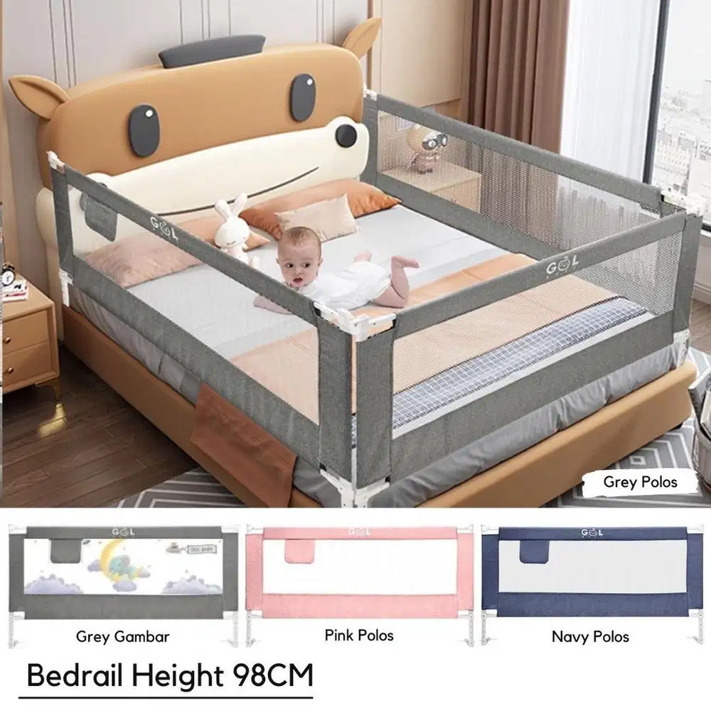 Bedrail Pagar pengaman kasur anak