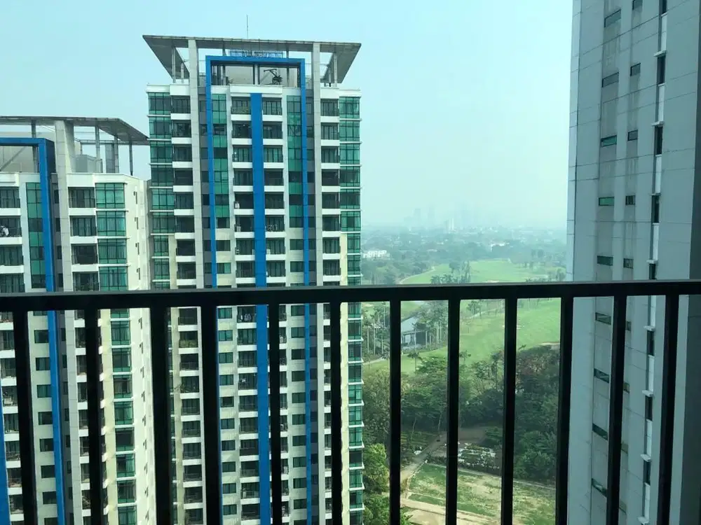 Apartemen Hampton's Park 2 BR Fully furnished - view golft