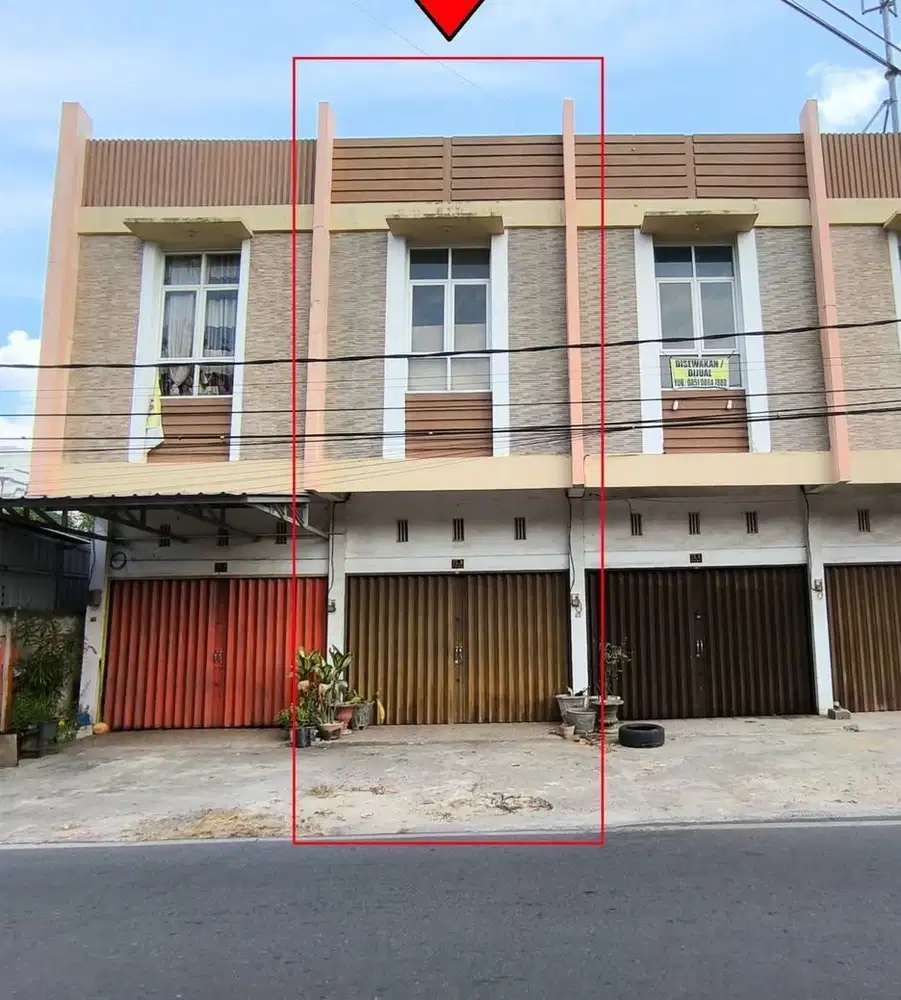 DIJUAL RUKO JALAN TANJUNG HARAPAN SAKO PALEMBANG