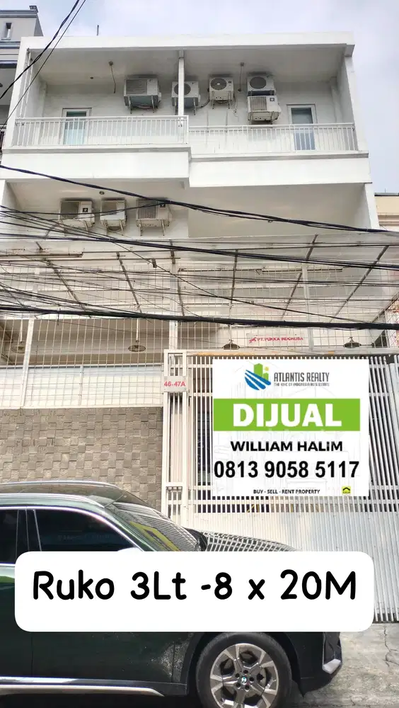 Ruko 3Lantai 8x20m diPenjaringan jakut