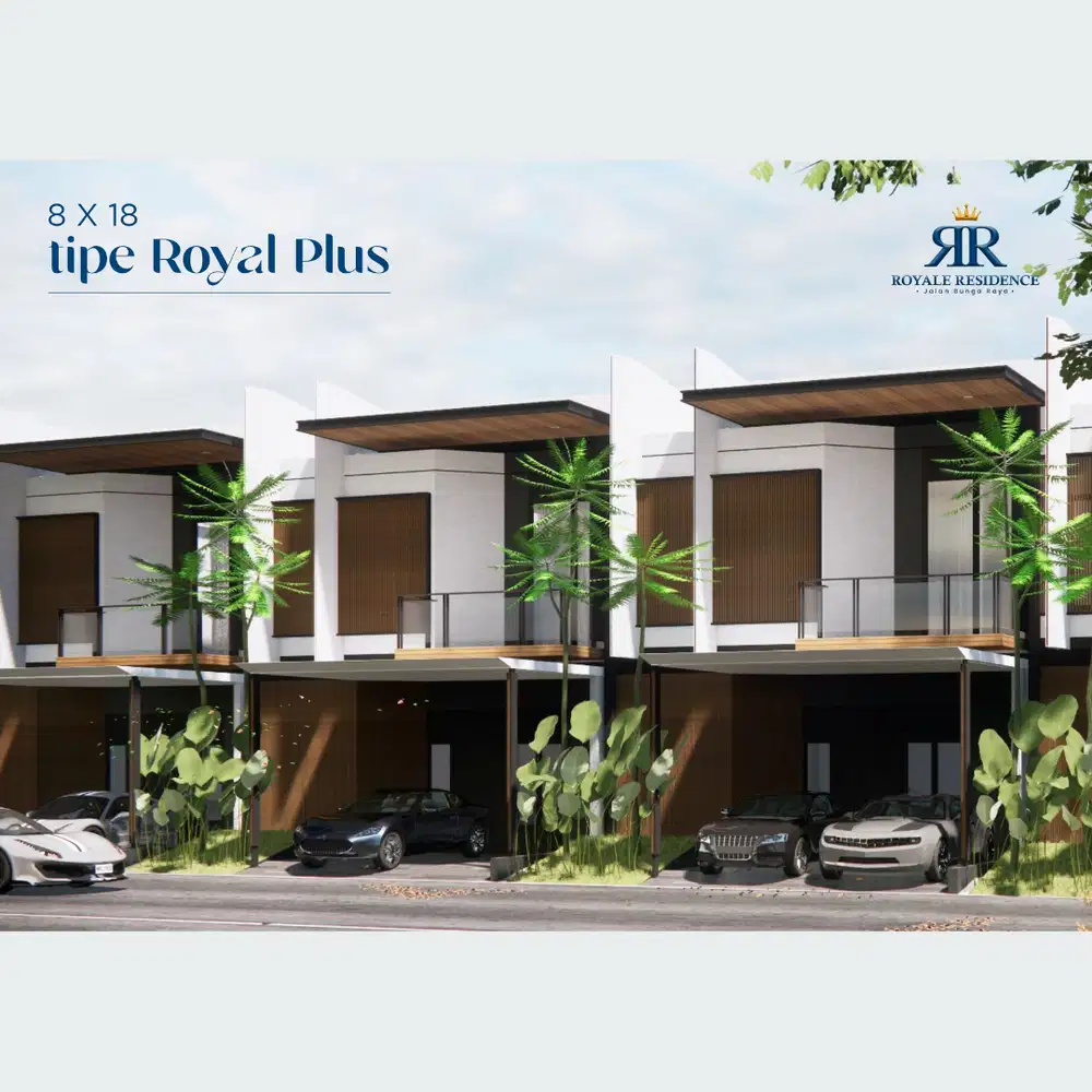 Royale Residence Royal Plus 2 Lantai 5KT 3KM Fasilitas Kolam Renang