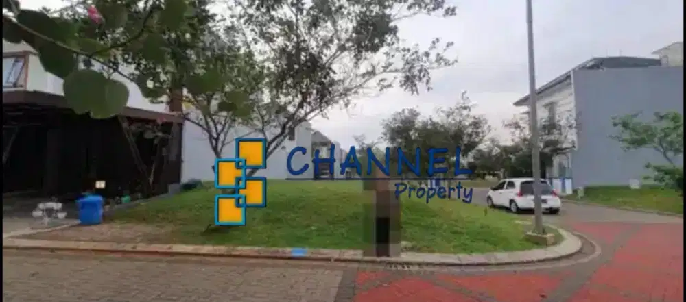 DIJUAL Cepat Tanah Kavling Hoek Dekat Taman Kireina BSD