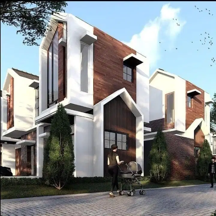 Rumah Villa 2Lantai Bonus Kolam Renang Karangploso Dekat Kota Batu