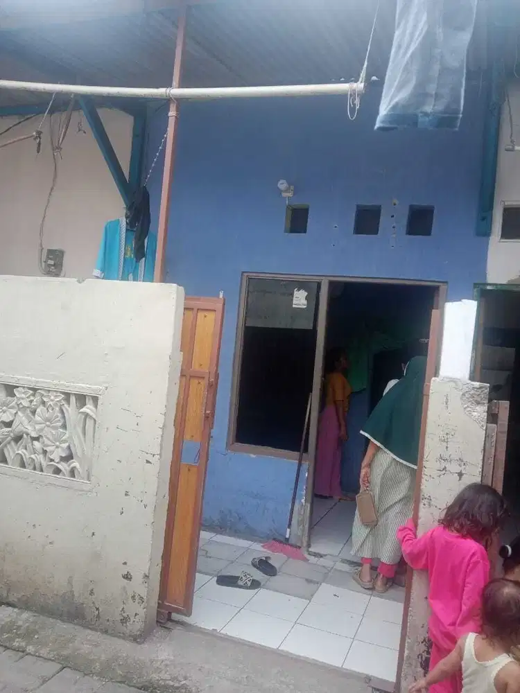 Jual rumah kontrakan 1 pintu di Poris plawad tangerang kota