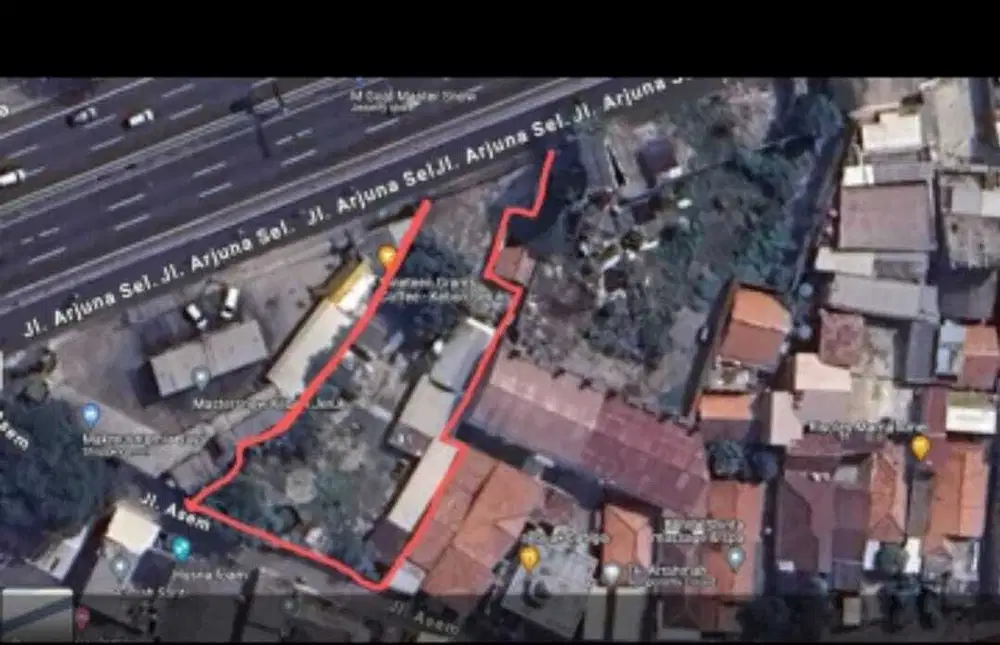 Disewakan Tanah 1218m2 Pinggir Toll Kebon Jeruk By Rumah Chinida