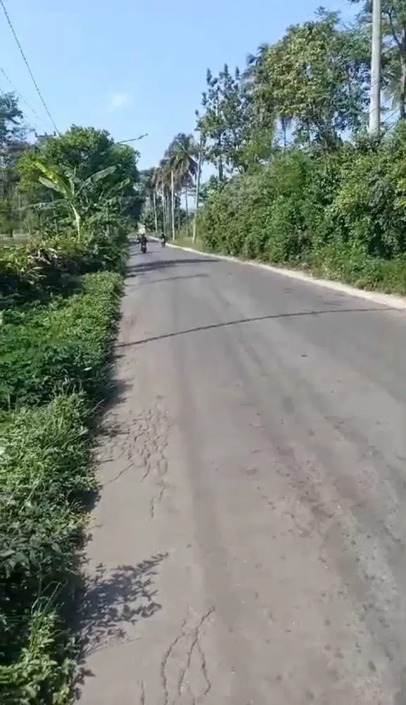 Tanah dijual murah pinggir jalan raya guci Tegal lokasi strategis