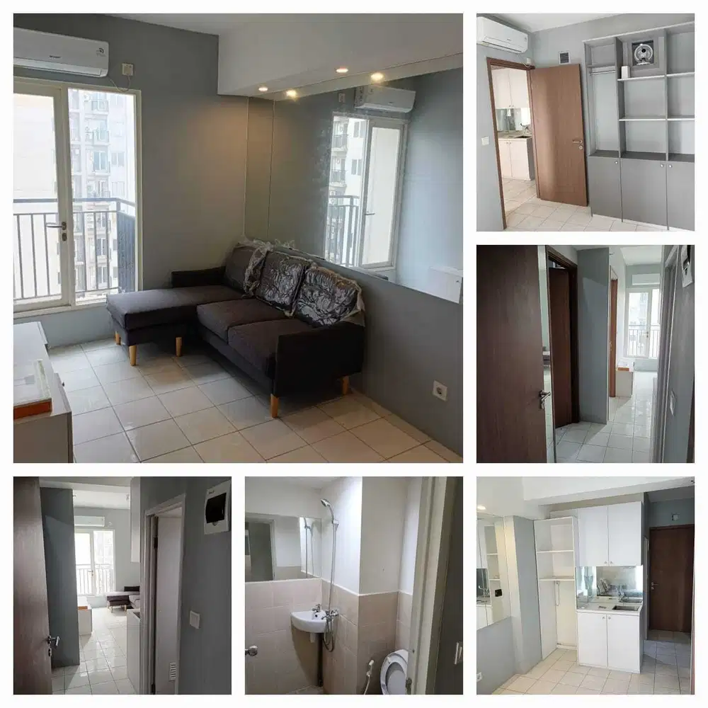 Dijual Murah APT 2BR Semifurnish di Podomoro Golf View Kab. Bogor