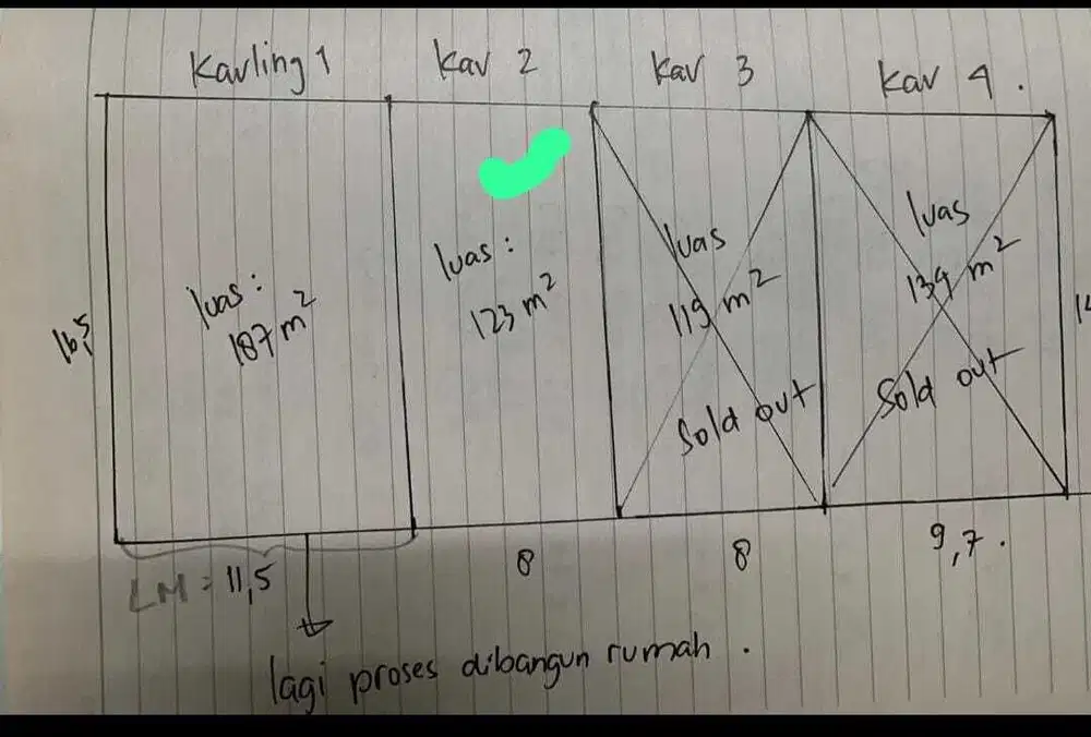 Termurah! Tanah Kavling Pasir Salam Sayap BKR Bandung Tengah