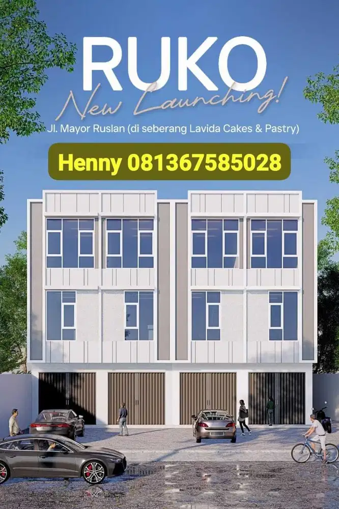 Ruko Jalan Mayor Ruslan Rambang Bangau