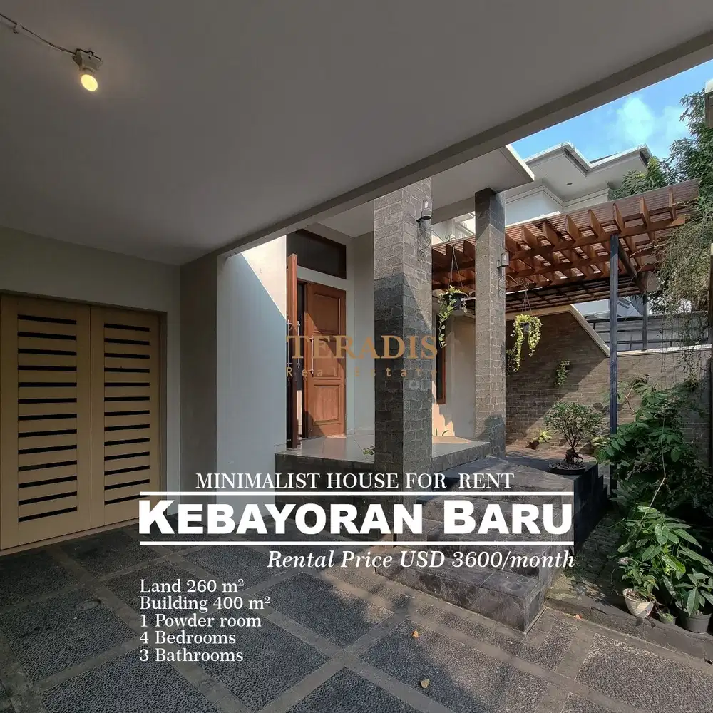 FOR RENT KEBAYORAN BARU