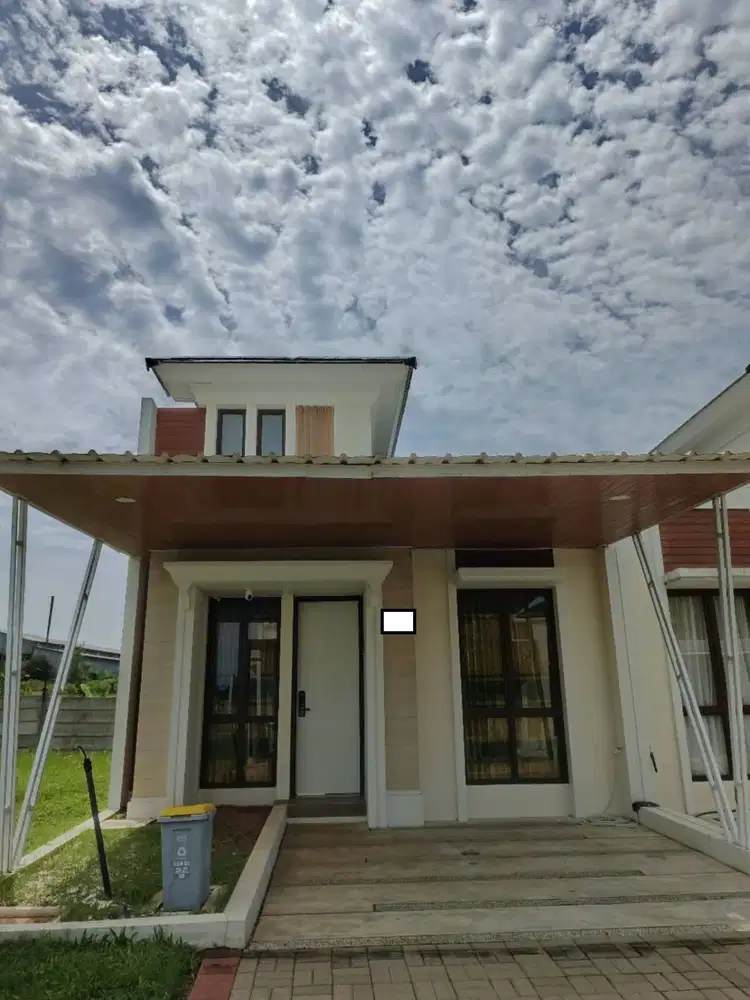 RUMAH ADA KANOPI DISEWAKAN SEMI FURNISH CERTARA PARK CITRA RAYA