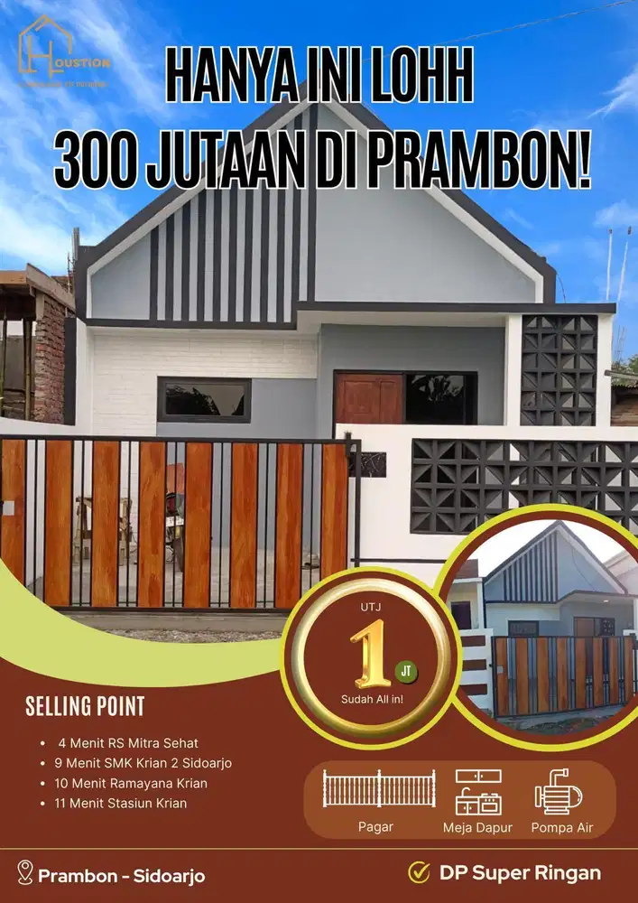 RUMAH IMPIAN MURAH PRAMBON SIDOARJO