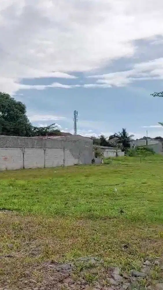 DIJUAL Lahan Tanah mateng untuk Cluster di Pamulang Pondok Benda SHM